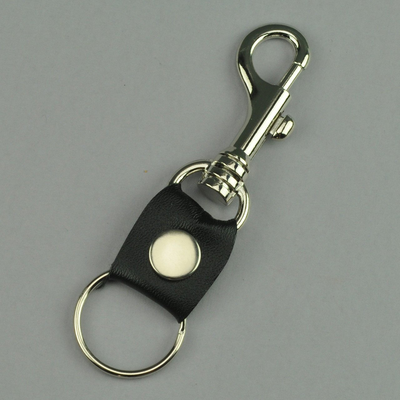Handmade Custom Gift Antiqued Brass Engraved Genuine Leather Keychain Personalized Fashion Accessory for Keys