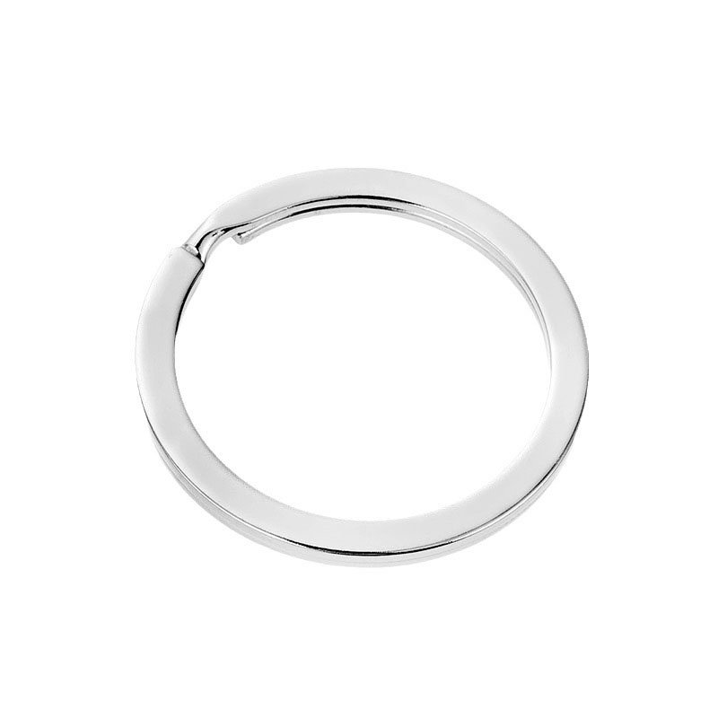 Hot Sale DIY Various Specifications Metal Nickel Plated Key Rings For Wholesale