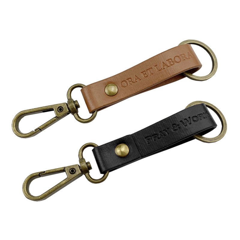 Custom Luxury keychain Accessories Wholesale Car keychain Handmade Genuine leather keychain