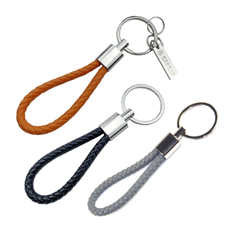 Custom Luxury keychain Accessories Wholesale Car keychain Handmade Genuine leather keychain