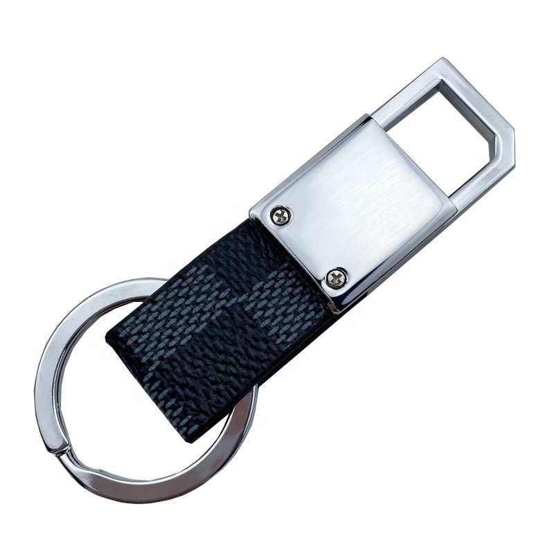 Custom Luxury keychain Accessories Wholesale Car keychain Handmade Genuine leather keychain