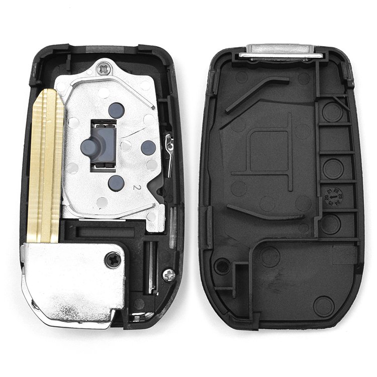 Topbest Modified Key 3/4 Buttons Fob For T-oyota Reiz C-amry Rav4 Yaris Corolla 4Runner Avlo 2017 2019 Flip Remote Car Key Shell