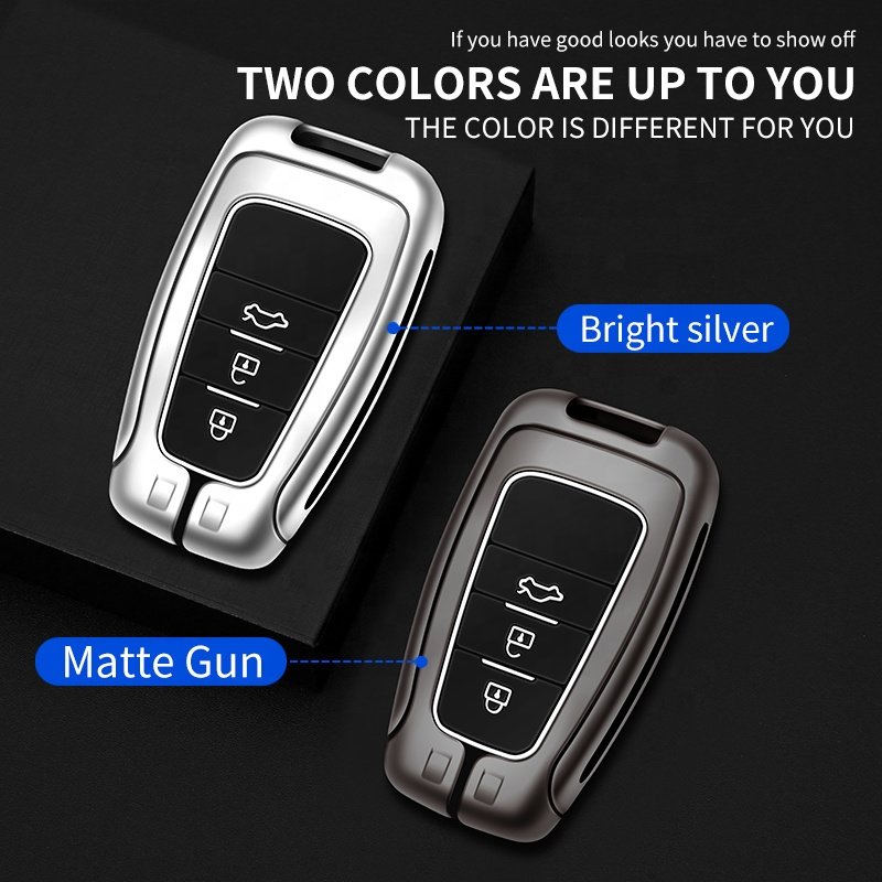 For Toyota Metal Silicon Car Promotional Oem Low Price Car Case Key Cover