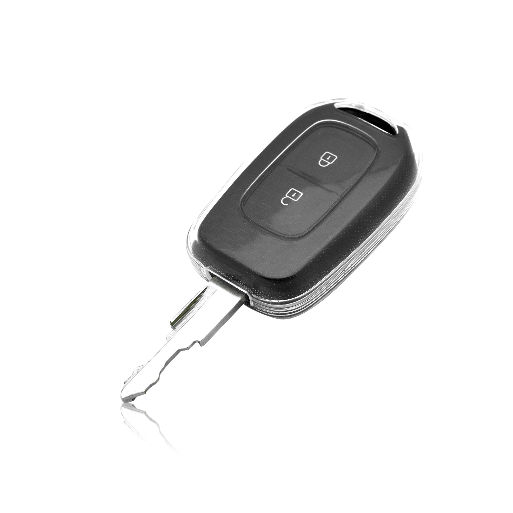 DM TPU Car Remote Key Case Cover Holder Shell For Nenault Auto Styling Fob Accessories