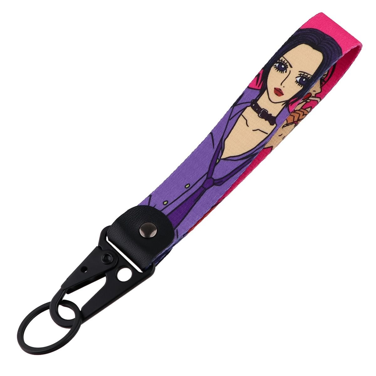 wholesale Anime Nana Olecranon Keychain Ghoul Pendant Inuyasha Leather Metal Pendant Unique Design Keychain Car Bag Accessories