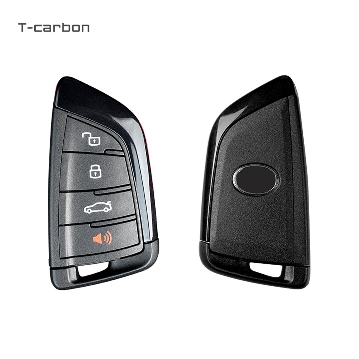 Fashion Carbon Fiber Car Key Case For Toyota Supra A90 Key Cover Auto Interior Accessories For Keys