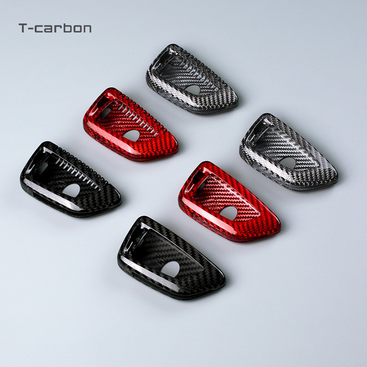 Fashion Carbon Fiber Car Key Case For Toyota Supra A90 Key Cover Auto Interior Accessories For Keys