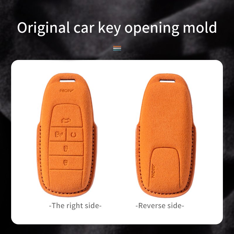 2024 New Tranqi M8 GS3 M6 E8 Shadow Leopard Shadow Hao car tumbled fur remote control car key protection sleeve car accessories