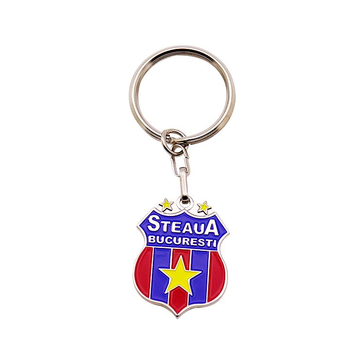 Wholesale Car Accessories Custom Logo Nation Sign Muslim Girls Metal Keychain Holder Key ring Enamel Key Chain