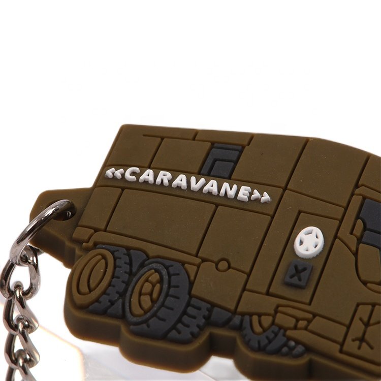 Soft Pvc Keychain Factory Price Custom 3D Car Logo Silicone Rubber Key Chains for Gift