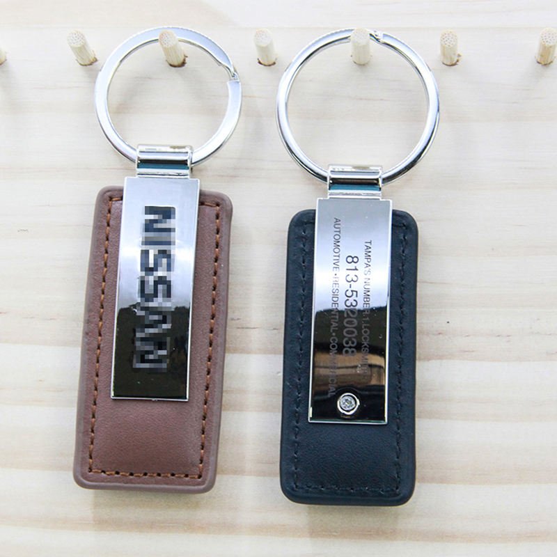 Hot sales promotional custom logo blank keychain sublimation car keyrings