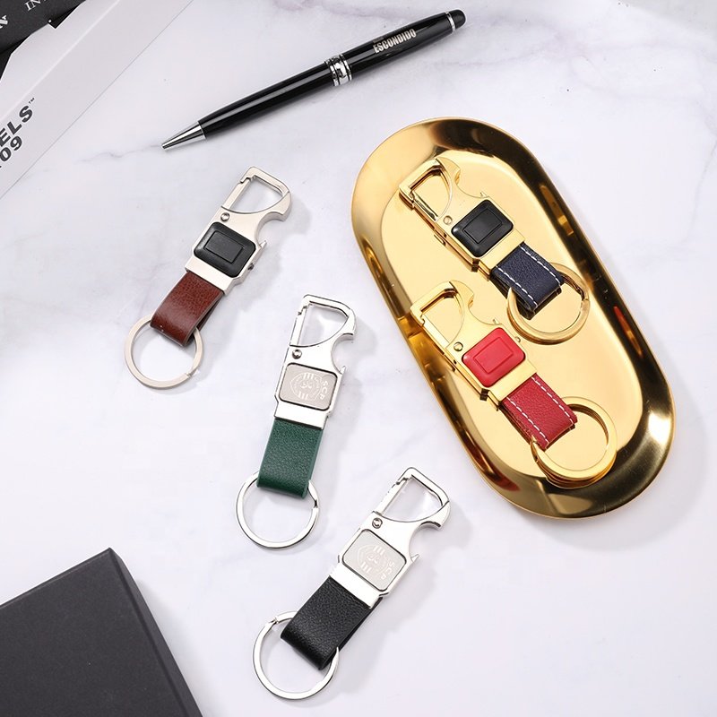 Promotional Wholesale Custom Led Light Flashlight Keychain with Bottle Opener