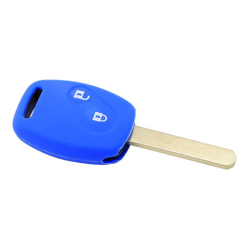Silicone Key Cover Fit Accord Crosstour Insight Pilot Key Case For H-ONDA Civic Ridgeline CR-V CR-Z Element Accessories