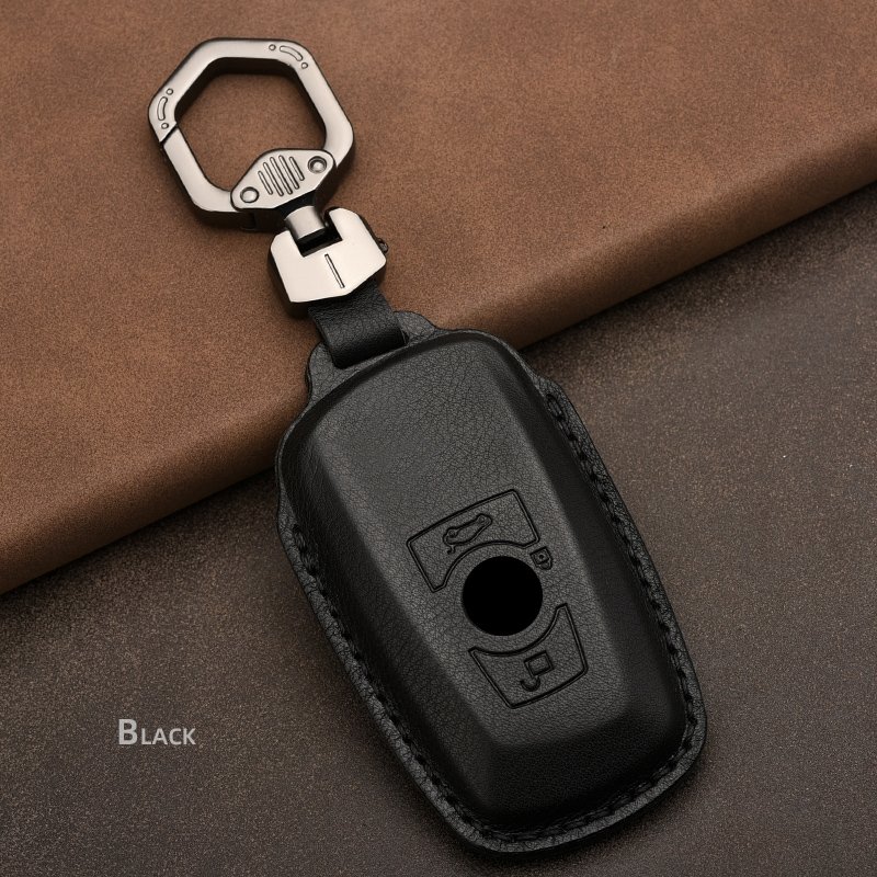 Suitable for B MW 1 3 5 7 Series X1 X3 X4 X5 Accessories Leather Car Remote Key Protection