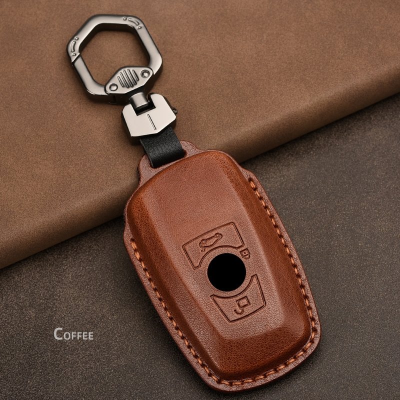 Suitable for B MW 1 3 5 7 Series X1 X3 X4 X5 Accessories Leather Car Remote Key Protection