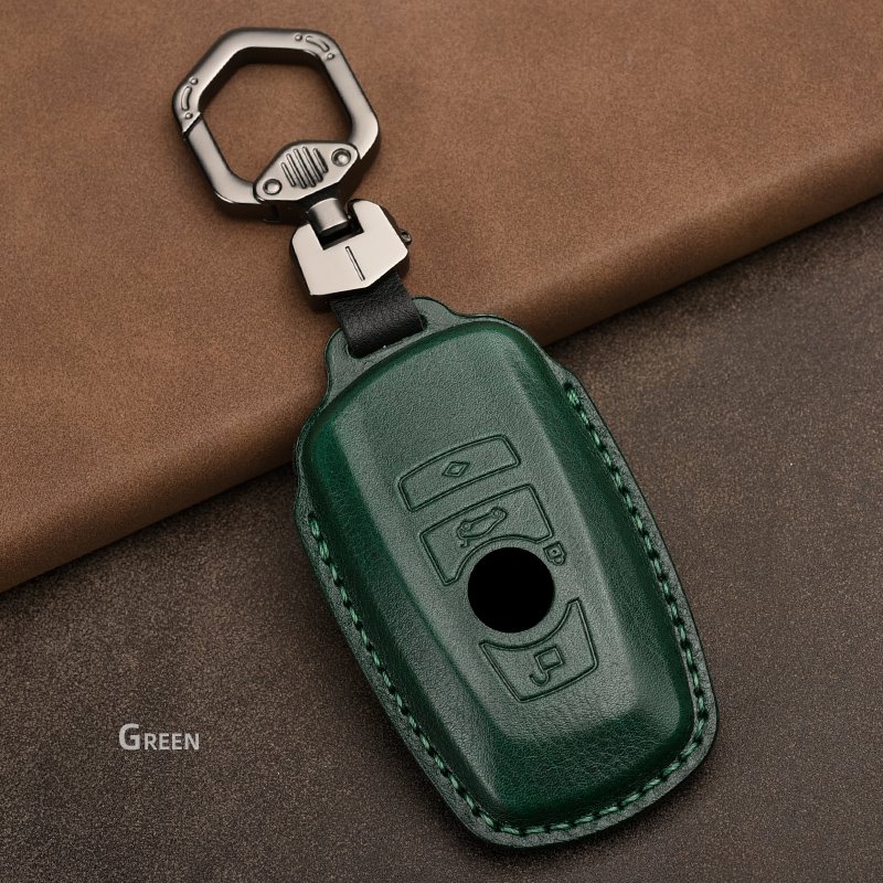 Suitable for B MW 1 3 5 7 Series X1 X3 X4 X5 Accessories Leather Car Remote Key Protection