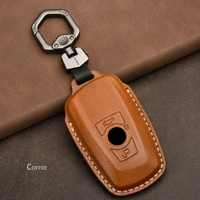Suitable for B MW 1 3 5 7 Series X1 X3 X4 X5 Accessories Leather Car Remote Key Protection