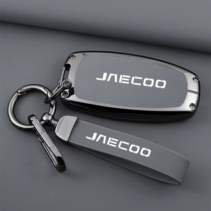 Suitable for Chery JAECOO car key cover TJ-1 Tiggo 8 J7plus ARRIZO 5 car accessories Zinc alloy automobile remote key cover