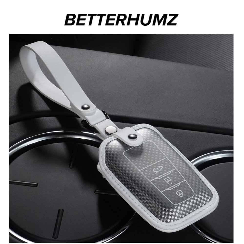 Betterhumz Real Carbon Fiber Car Key Case Cover For Toyota Corolla Yaris RAV Camry Sienna Matrix Hilux Auris Car Key Accessories