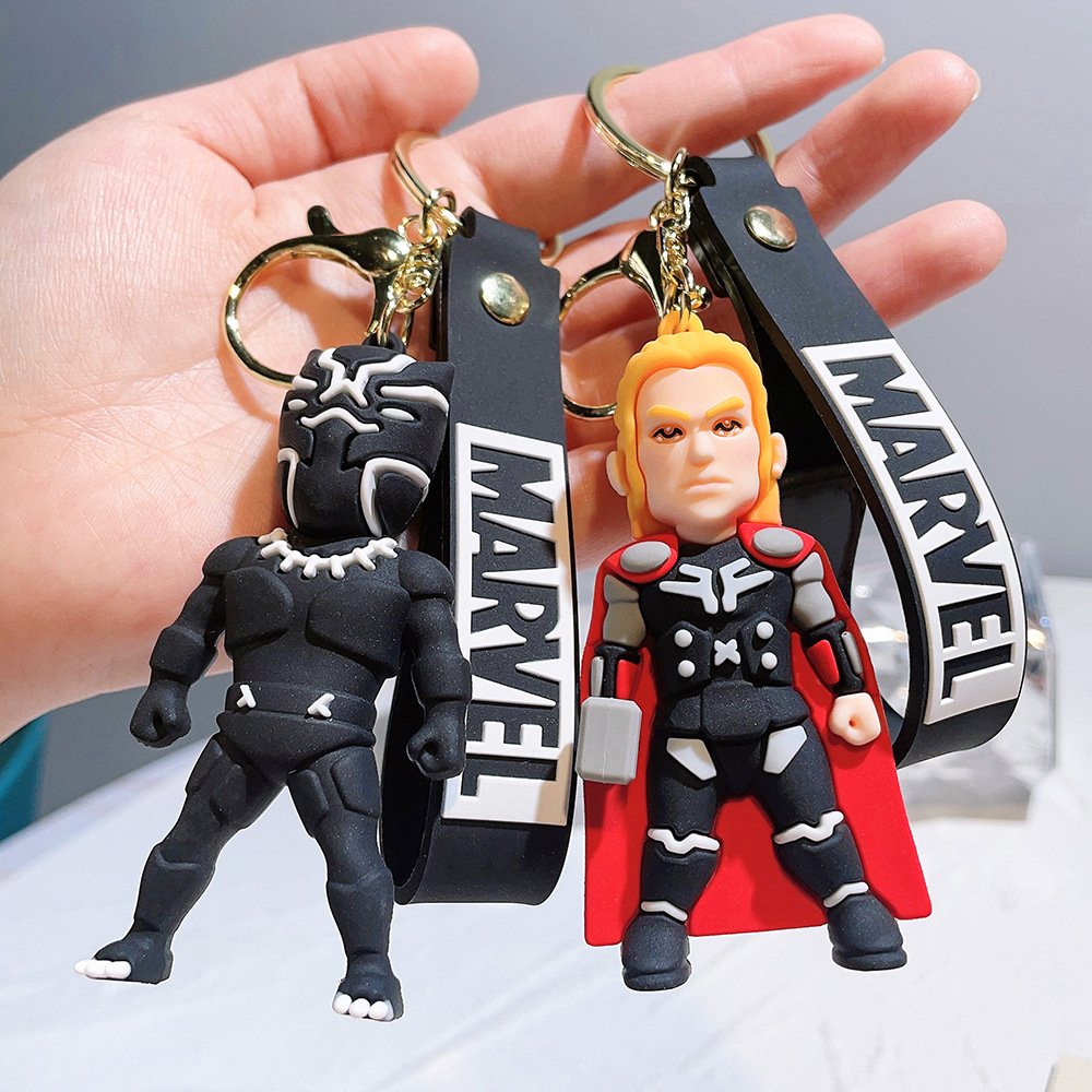 Custom Cartoon Keychain Lanyard - Cute Decorative Keychain Gift for Men and Women, Ideal Wallet and Car Key Lanyard
