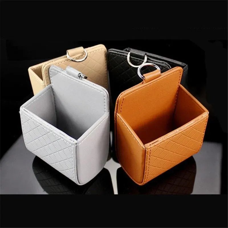 Car Air Vent Storage Bag Organizer Pocket Sunglass Holder Car Mount Phone Holder Coin Key Card Case Organizer with Hook