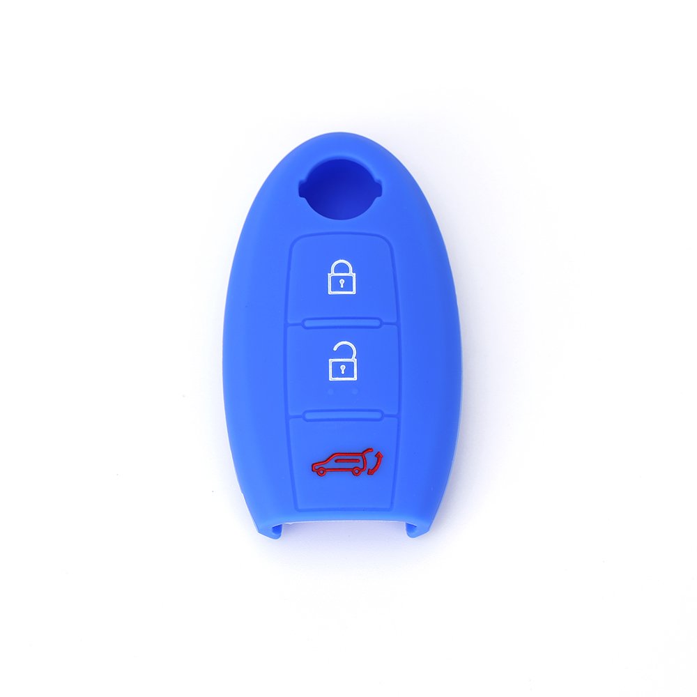 Car Accessories Protect Silicone Car Key Smart covers remote control 3 buttons for SUNNY