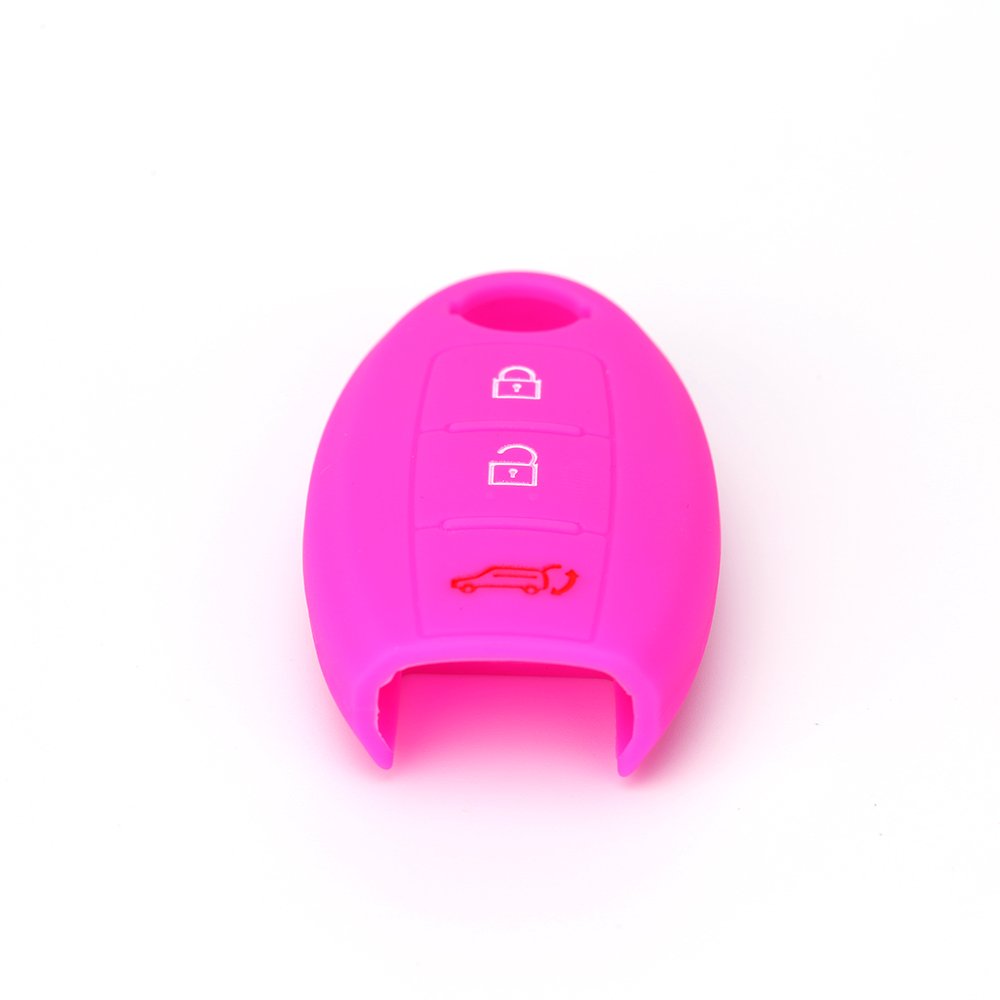 Car Accessories Protect Silicone Car Key Smart covers remote control 3 buttons for SUNNY