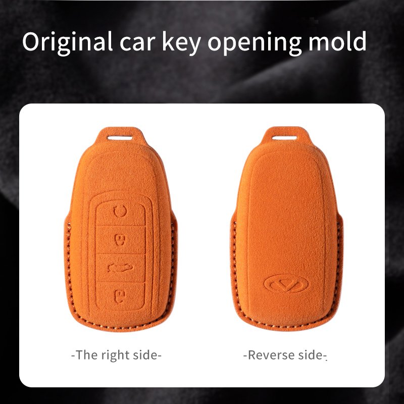 Chery for Aireze 8 Ruihu 8 7 9 3X 5X Explore 06 Flip Fur Car Remote Key Case Outer Cover Protective Cover Auto Accessories