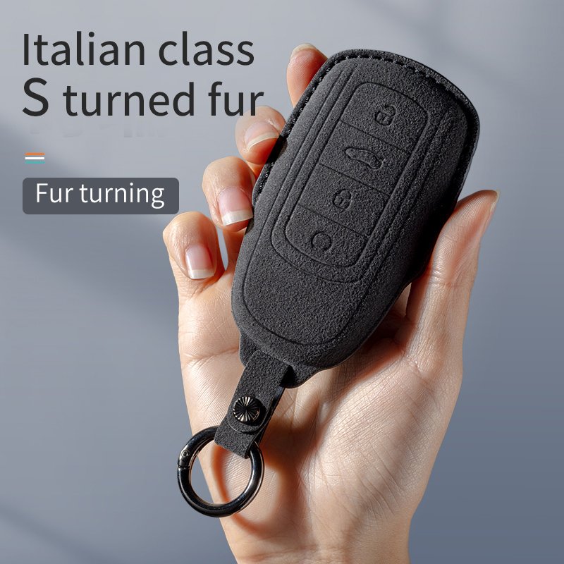 Chery for Aireze 8 Ruihu 8 7 9 3X 5X Explore 06 Flip Fur Car Remote Key Case Outer Cover Protective Cover Auto Accessories