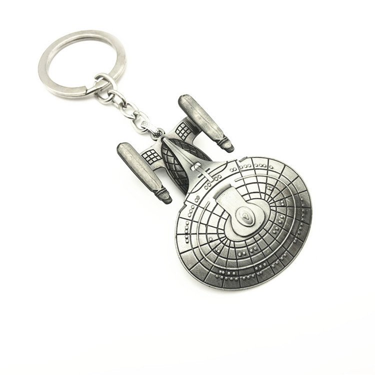 Movie Keychain Starwa Spaceship Pendant Key Holder Keyrings For Women And Men