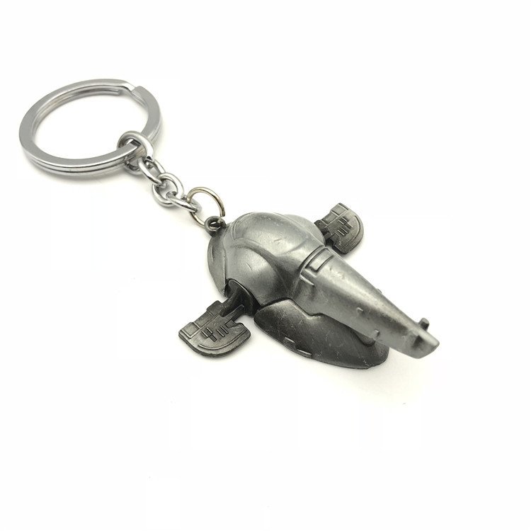 Movie Keychain Starwa Spaceship Pendant Key Holder Keyrings For Women And Men
