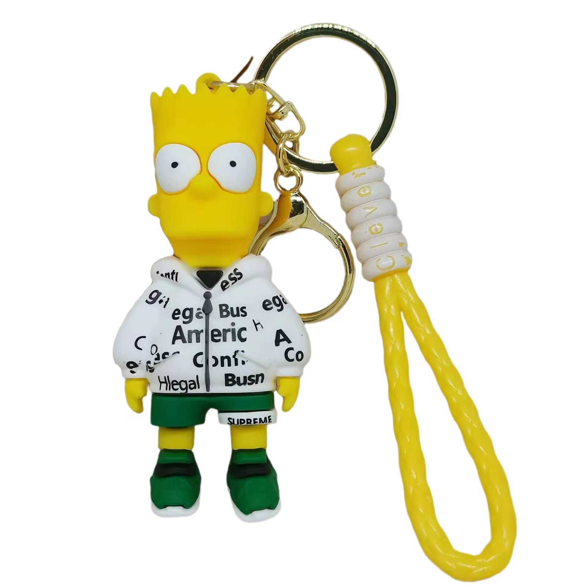 3D Anime Family Story Doll Key Chain Car Key Bag Pendant Wholesale Factory custom cartoon Pvc rubber keychains