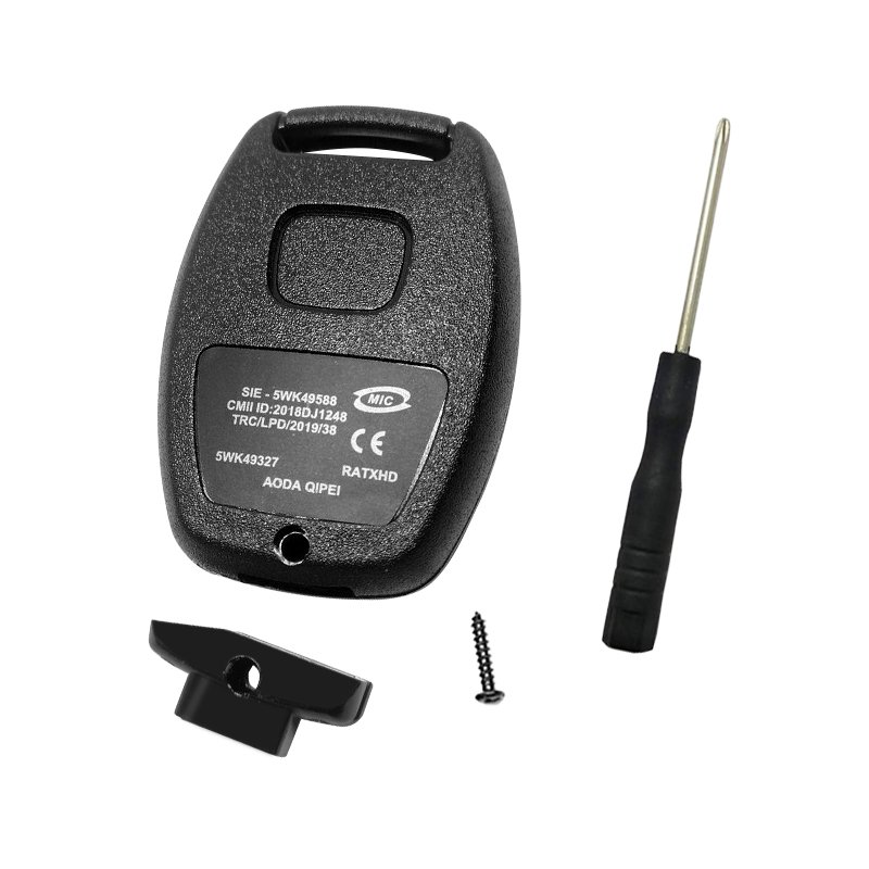 New Auto Accessories key blanks H-onda 4 buttons key shell without key blade and chip place