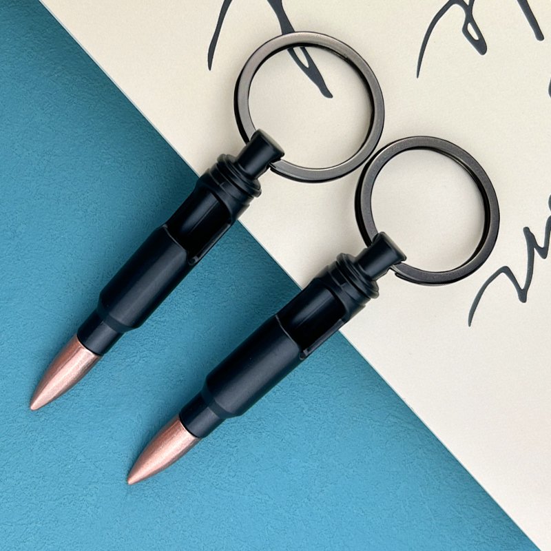 Customized Creative Bullet Bottle Opener Keychain Ring Metal Beer Enamel Bottle Opener Keychain Bottle Opener Gift