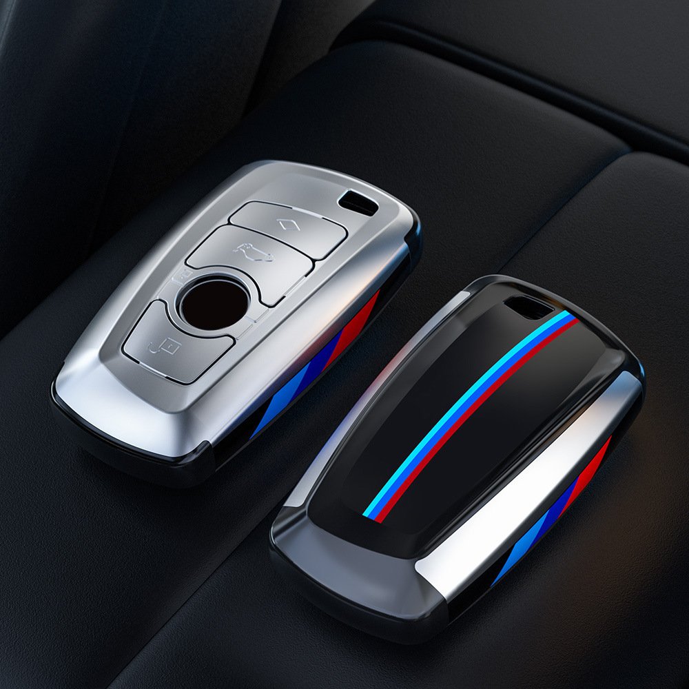 Popular Design new fashion key cover zinc Alloy Customizable For BMW Car Logo Key X3X5X7 Holder For Metal Car Keys