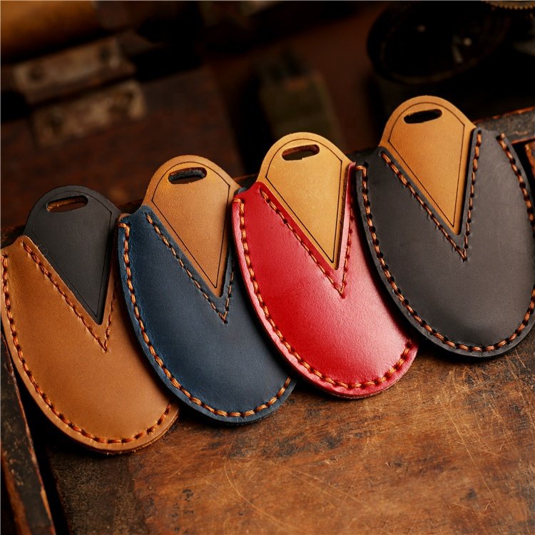 Hot Sale Genuine Crazy Horse Leather Car Key Case Cover for Nissan Altima Maxima Murano Armada GT-R sentra M56 M37 M35 Q70 QX56