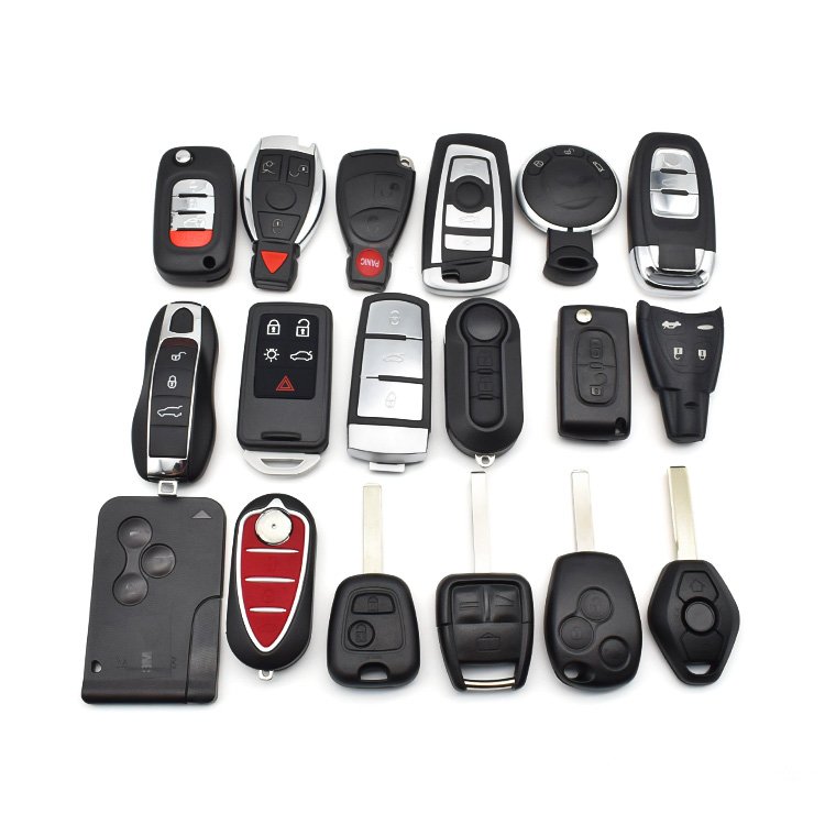 Topbest 3 Button Key Shell Case with VAC102 blade bettey clamp For R-enault Duster Logan DACIA Sandero Fluence Clio Kangoo car k