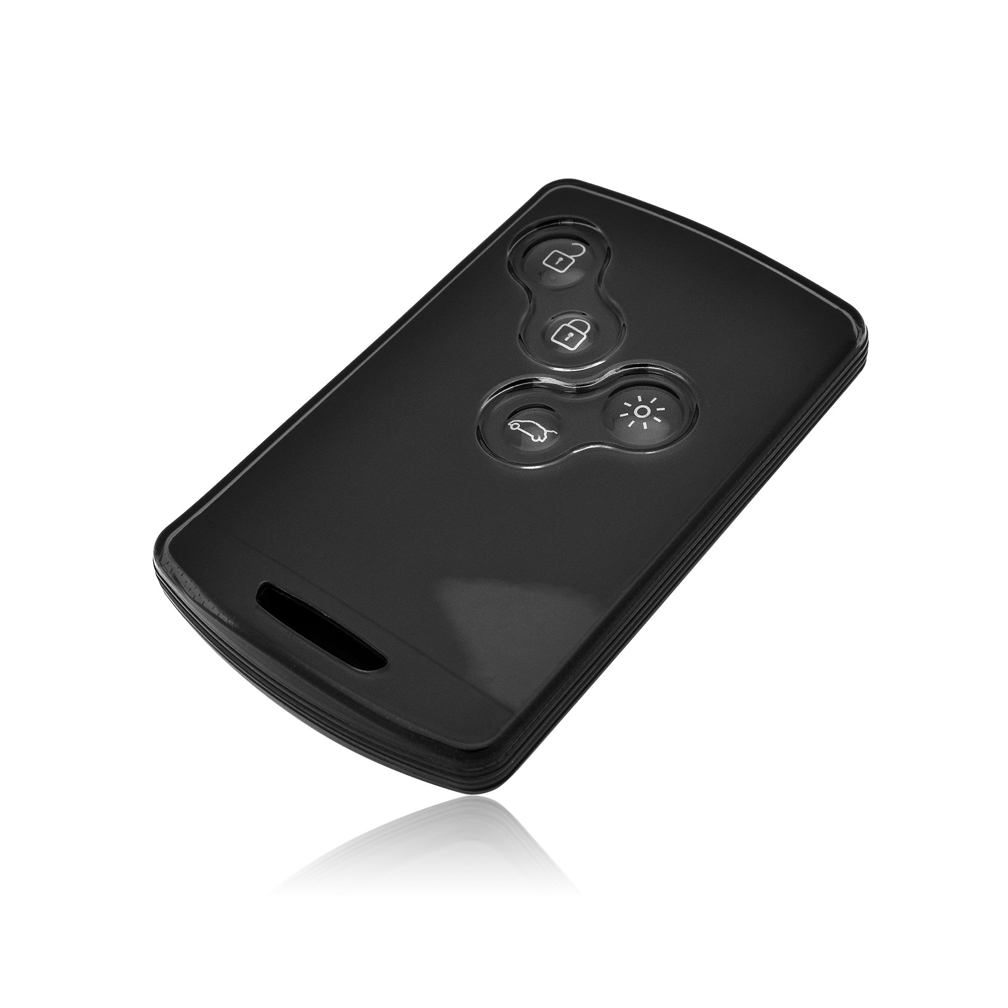 DM Auto Accessories Remote Car Key Cover TPU Soft Key Shell Case Full Protection Fit for Renault Fluence