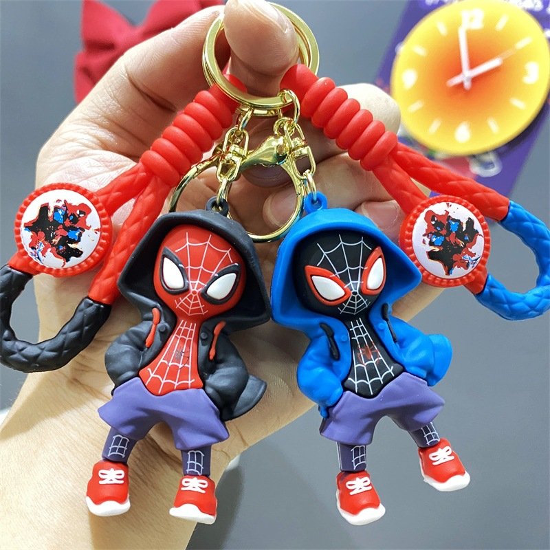 Wholesale 3d Keychain Movies Craft Key chain pvc Cartoon Rubber Keychain Bag Keyring Accessories