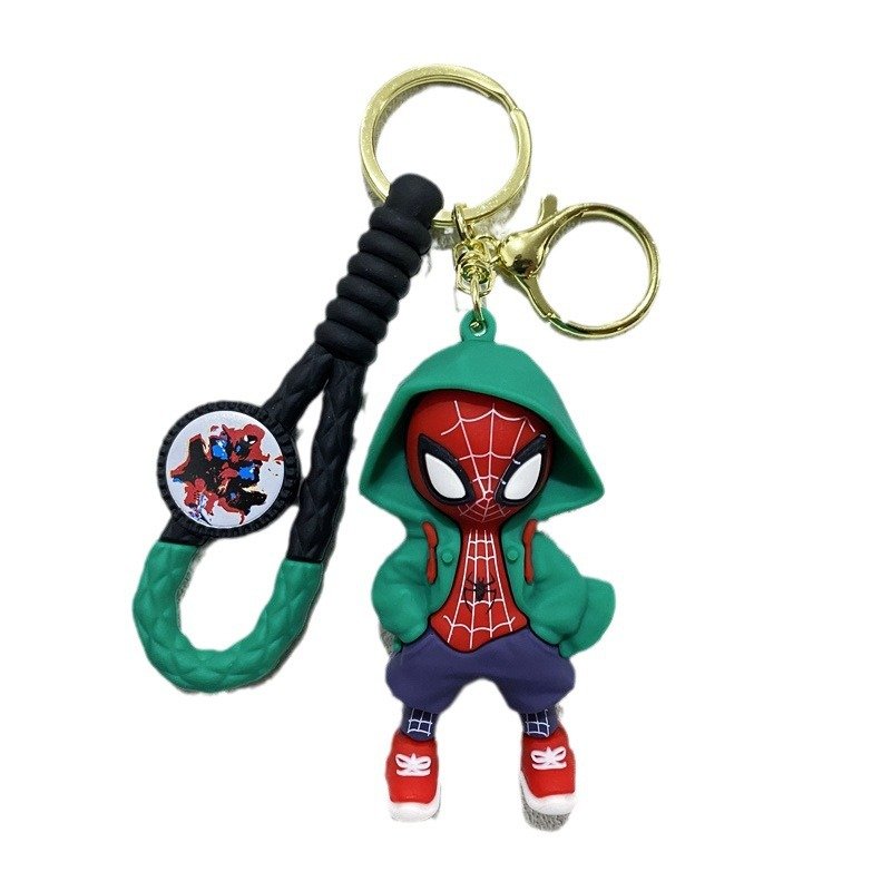 Wholesale 3d Keychain Movies Craft Key chain pvc Cartoon Rubber Keychain Bag Keyring Accessories
