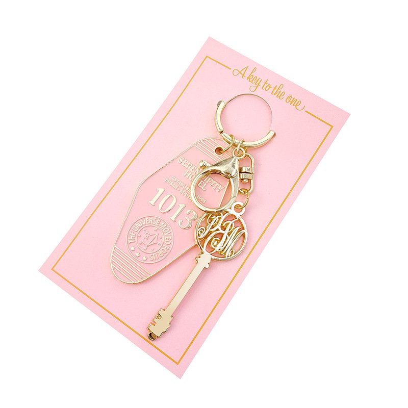 hot selling palestine flags car keychain accessories zinc alloy set car key chain metal