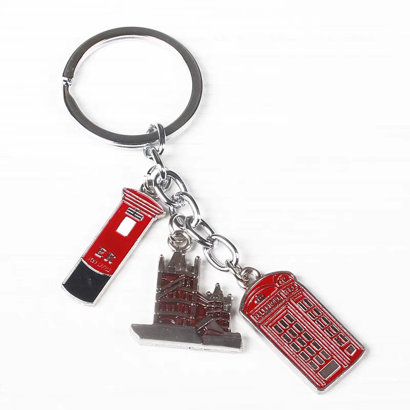 hot selling palestine flags car keychain accessories zinc alloy set car key chain metal