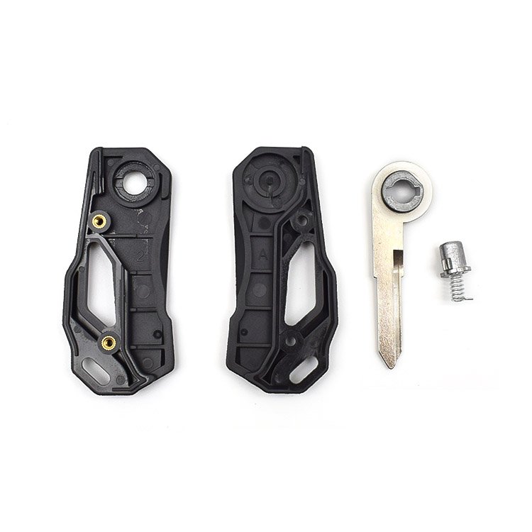Original Motorcycle Flip Key Blanks Uncut Blade Key Cover Folding for Motorcycle Car Key Accessories