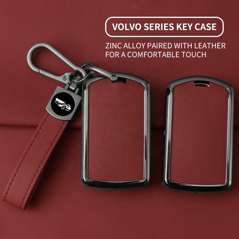 Innovative Design With Logo OEM Genuine Leather Key Car Cover