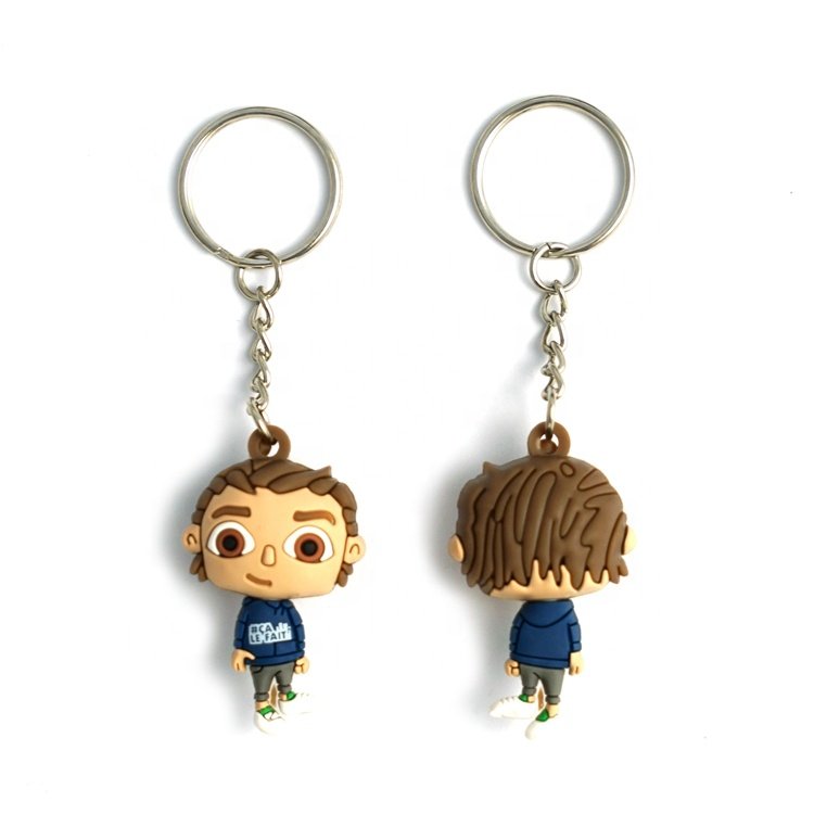 Animal Key Chain Custom Car Chains Llavero Tags Automotive Wholesale Llaveros De Goma Soft Pvc Keychain