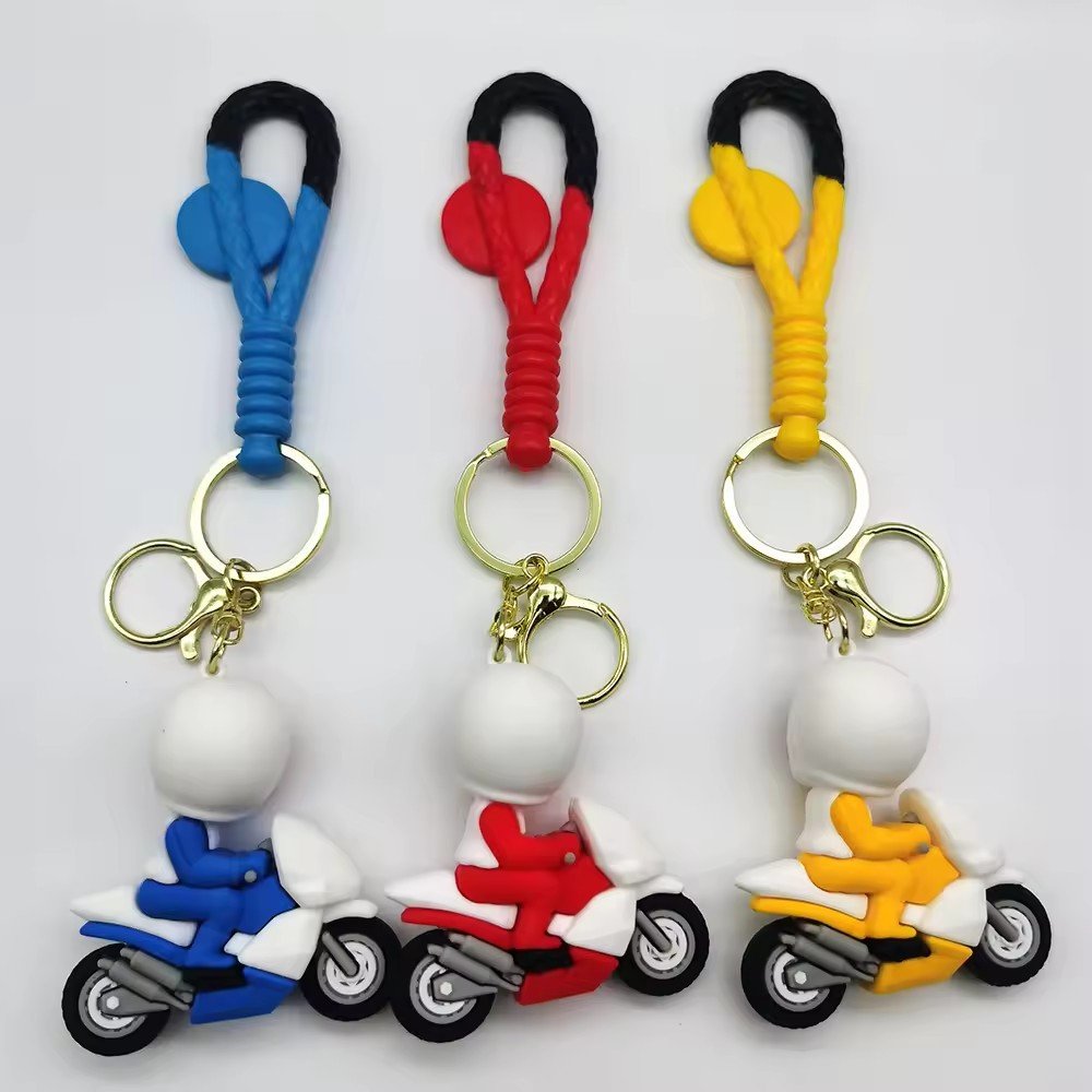 manufacturer Cheap Price Wholesale cute Anime cartoon keychain pendant creative car keys Animation