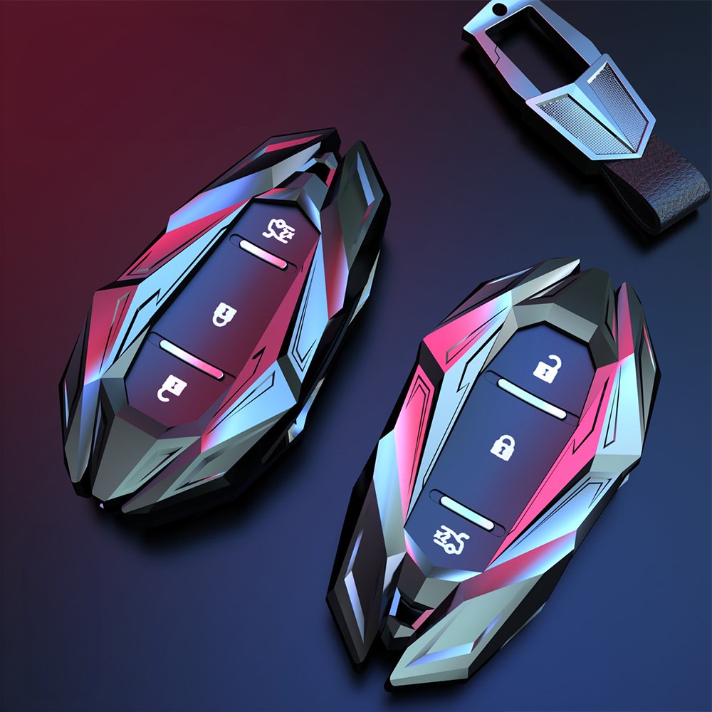 AMS Car Key Cover Case Shell Bag Protector For Chevrolet Cruze Spark Camaro Volt Bolt Trax Malibu Car Styling Accessories