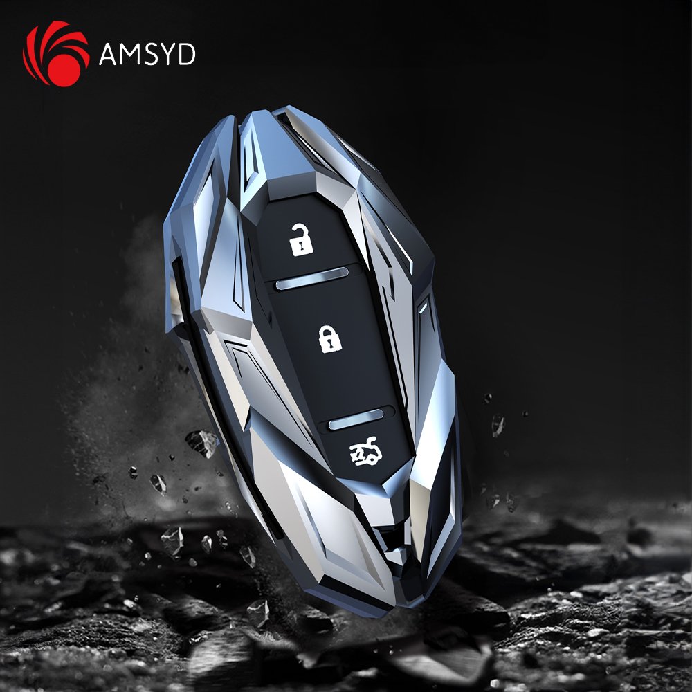 AMS Car Key Cover Case Shell Bag Protector For Chevrolet Cruze Spark Camaro Volt Bolt Trax Malibu Car Styling Accessories