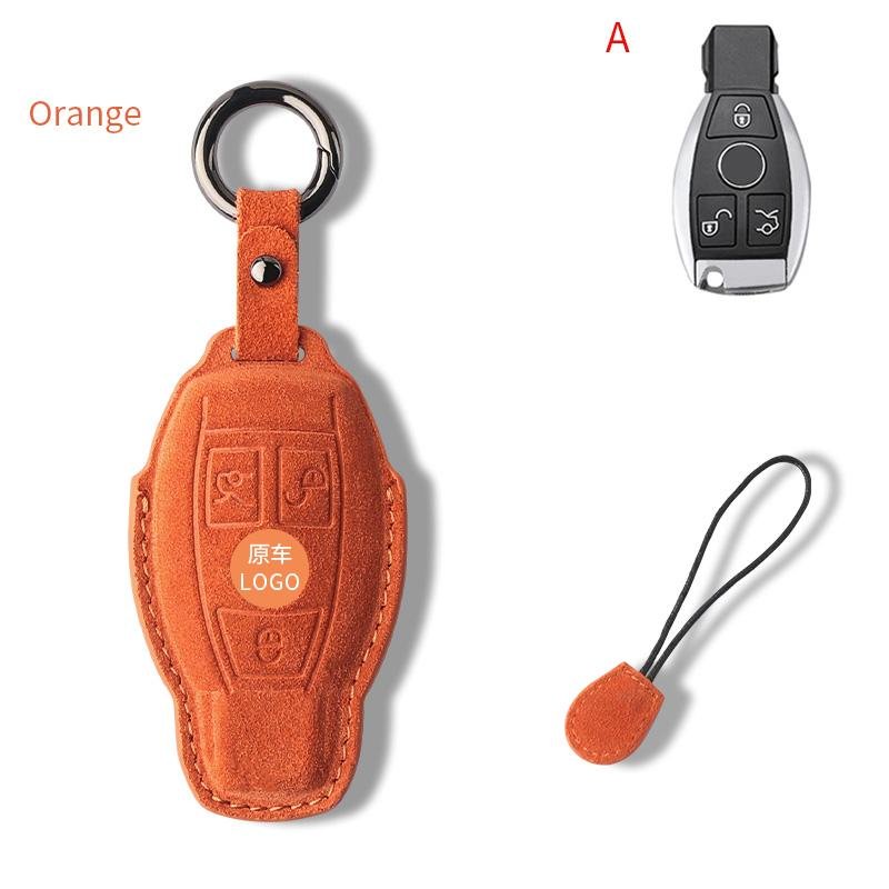 Car Accessories Fashion Protector Smart Car Key Case Cover For Mercedes Benz C-class E-class Remote Keychain Accessories