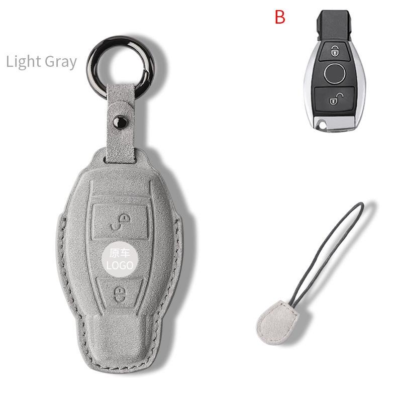 Car Accessories Fashion Protector Smart Car Key Case Cover For Mercedes Benz C-class E-class Remote Keychain Accessories